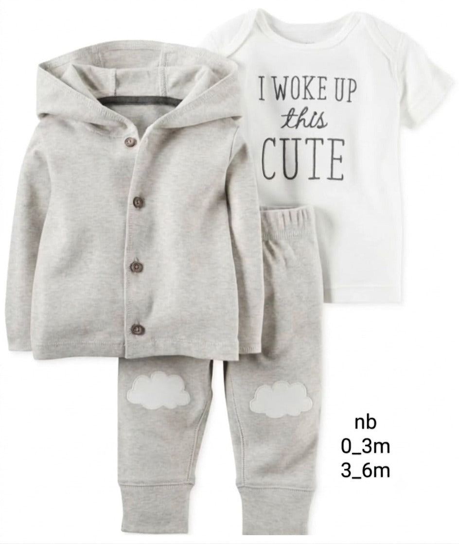 Baby 3-Piece I Woke UP this CUTE