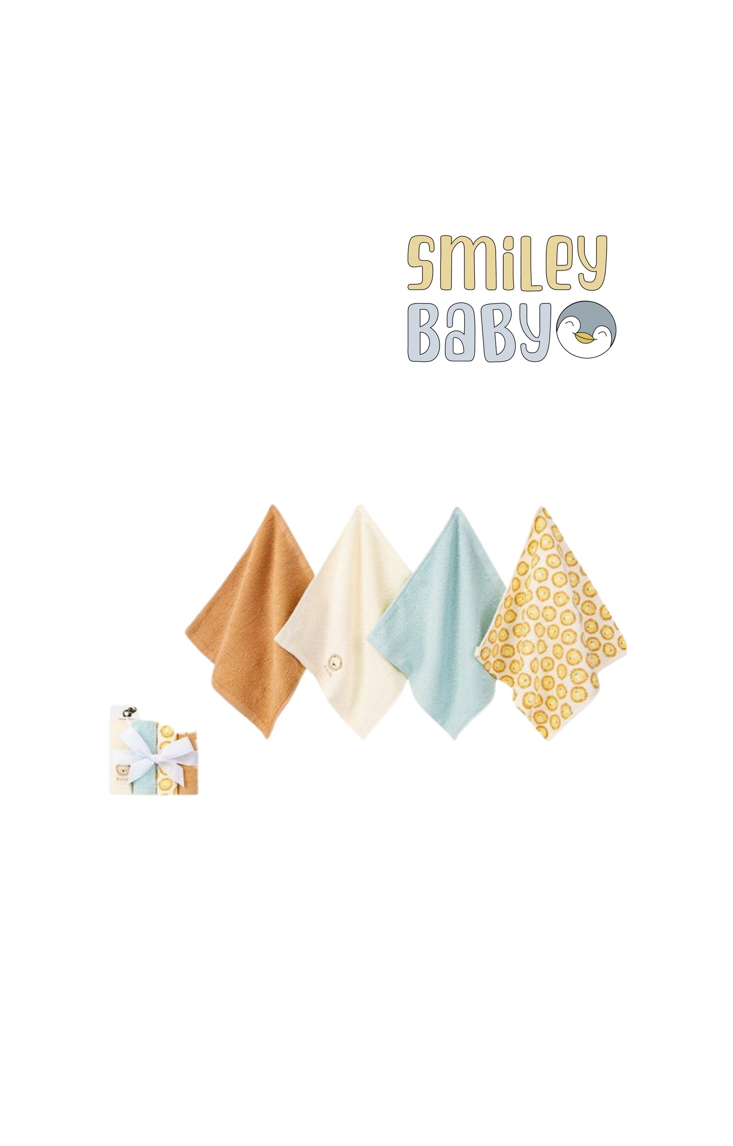 Bebe Favour washcloth BP61208 4pcs