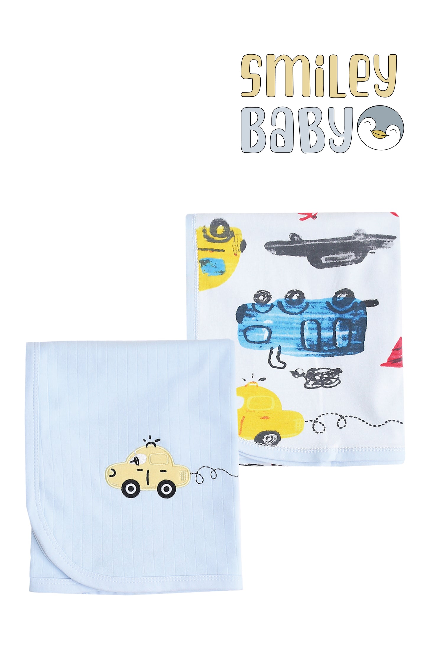 Boys Swaddles blue cars