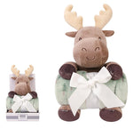 Baby Blanket & Plush Toy Set  100x75cm