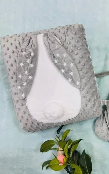 Cozy Bunny & Minky Winter Blanket (90x120cm)