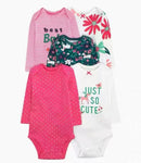 5 pcs long sleeve just so cute