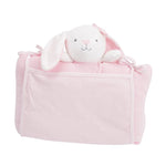 Baby Quilted Pillow PINK rabbit