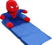Children's folding sofa plush spiderman