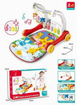 2 in 1 play mat and walker red
