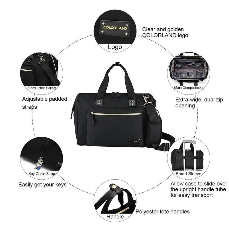 color land bag black