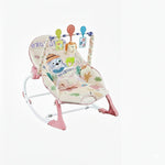 Baby Rocking Chair pink and beige