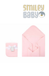 GIRLS Swaddles PINK HOODED