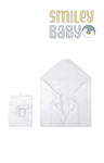 Boys Swaddles WHITE HOODED