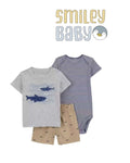 Baby 3-Piece GREY SHARK