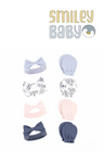 Hudson Baby Cotton Headband set 8pcs BLUE