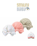 3-Pack Printed Turban Caps SUMO COLOR