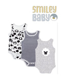 Baby Sleeveless Bodysuits  GREY SHEEP