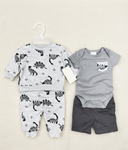 Baby 4-Piece set gray
