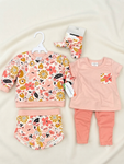 Baby 5-Piece set orange