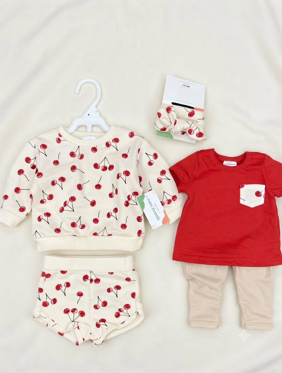 Baby 5-Piece set off white