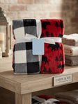 2 winter blanket  red