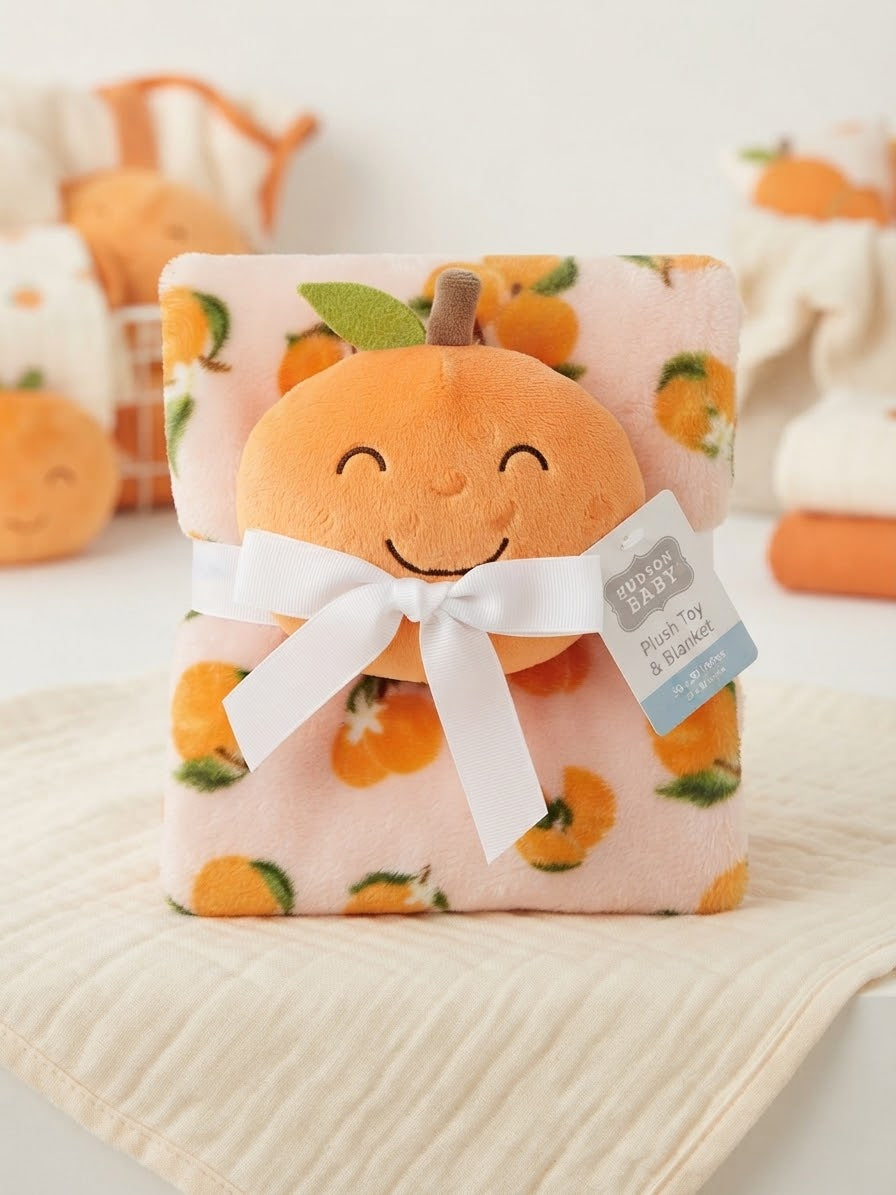 winter blanket pumpkin