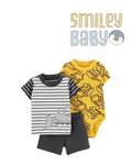 Baby 3-Piece yellow truck