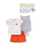 Baby 3-Piece white sun