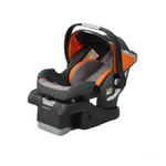 foldable car seat  orange