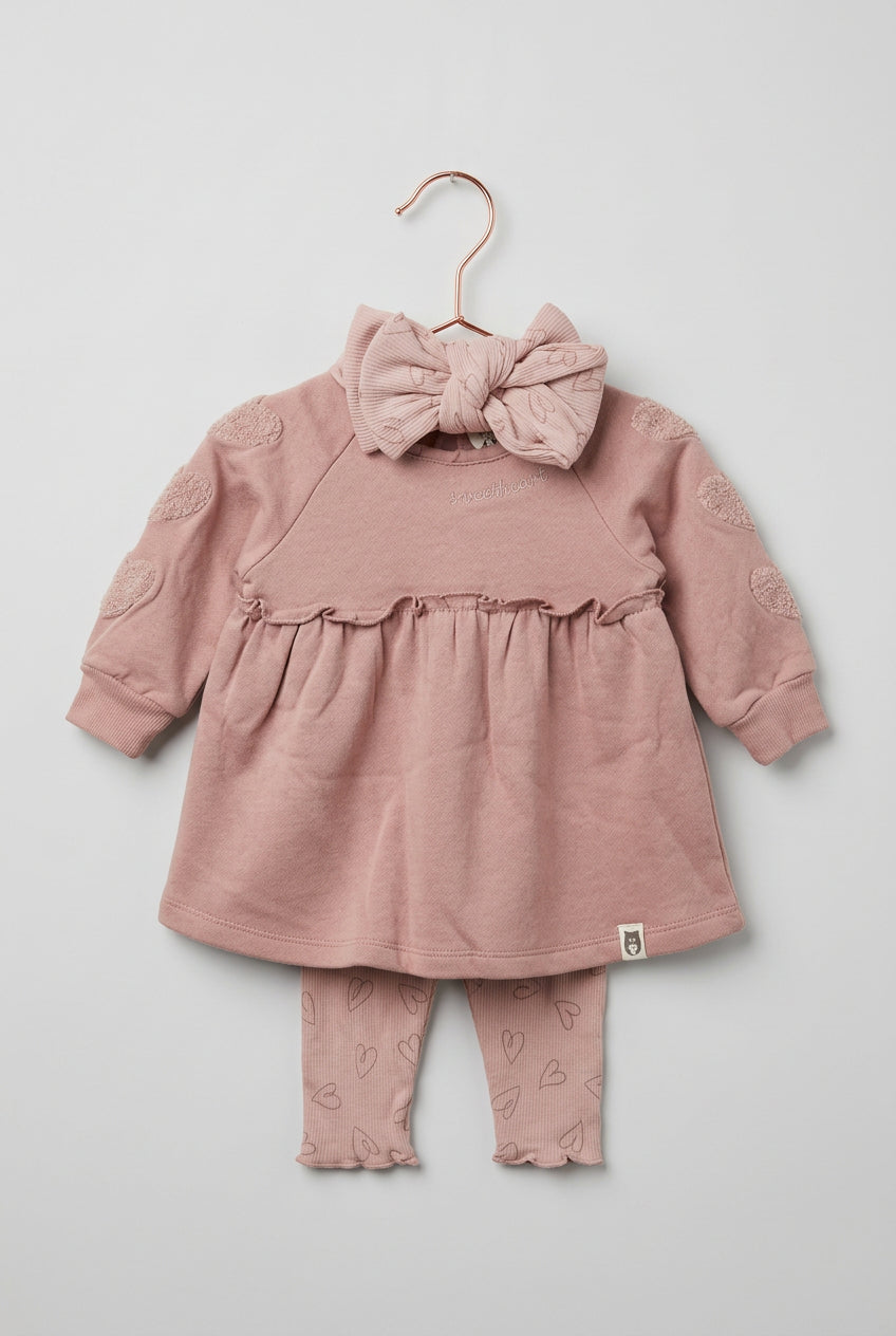 winter set pink