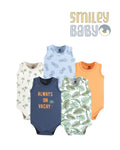 Baby Sleeveless Bodysuits  always on vacay