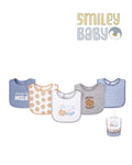5 Bibs Cotton Pack better togther