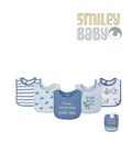 5 Bibs Cotton Pack daddy