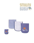 Hudson Baby Burp Cloth Pack Of 3 MOON
