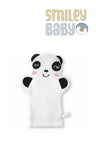 Baby Bath Mitt white