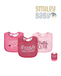 3 Bibs towel sweet little  sweetheart