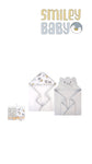 hooded towel 2pcs Grey Elephnat
