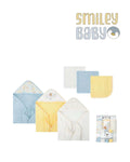 Baby Hooded Towel SET 6PCS YELLOW ELEPHANT
