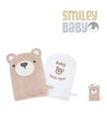 Baby Bath Mitt BROWN BERA