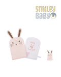 Baby Bath Mitt PINK RABBIT