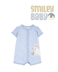 Romper blue rabbit