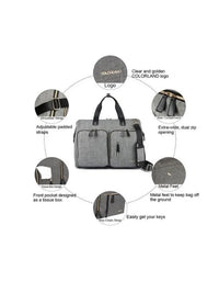 Colorland bag CLD199 Grey