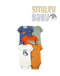 Baby Boy Cotton Bodysuits DINOSAUR