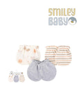 Scratch Mittens Set 3PC GREY