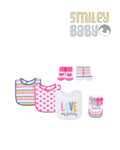bibs and Socks 5 Pcs Set LOVE