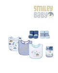 baby Boy Bibs and Socks 5 Pcs Set I LOVE DINOSAUR