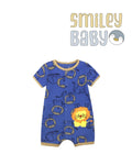 Romper blue cotton