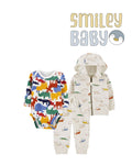 boys Tracksuit biege dinasours