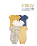 Baby GIRL Cotton Bodysuits FLOWERS