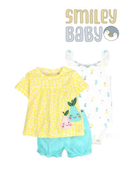 Baby 3-Piece YELLOW PEARS