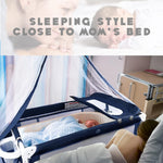 2 in 1  bedside next to me 60x 120cm