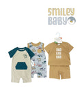 3 romper set  shark