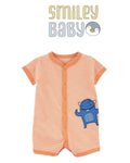 Romper  orange Little Monster