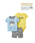 Baby 3-Piece BLUE DOG